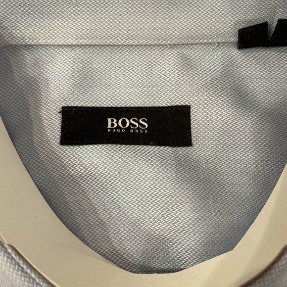 Hugo Boss long Sleeve blue formal button down shirt - Picture 5 of 7